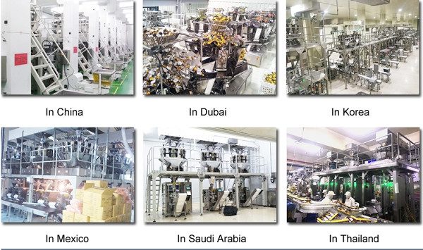 Vertical Form Fill Seal 5000g Automatic Food Packing Machine