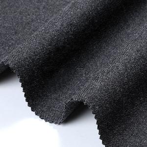Quality 16W Cotton Corduroy Casual Wear Fabric 215gsm Double Sided Grey Fleece Material wholesale