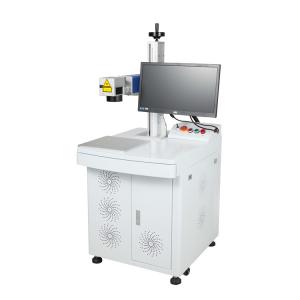 Quality Raycus Resource Fiber Laser Marking Machine / 30W Fiber Laser Marking System wholesale