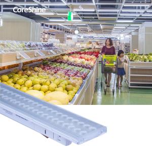 Quality CRI90 Supermarket Lighting Standards , 18W Suspended Linear Pendant Lighting wholesale