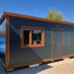 Waterproof Luxury Prefabricated Container House With Galvanized Steel Frame