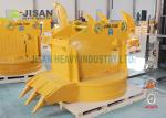 Excavator Permanent Magnetic Lifter , Scrap Electro Lifting Magnet