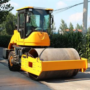 Quality Ride On Vibratory Single Drum 6000 Kg Asphalt Ground Road Rollers For Asphalt Laying wholesale