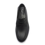 Rubber Outsole Anti Skid Mens Leather Moccasin Shoes