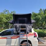XL Portable Large Space Side Open Roof Top Tent Outdoor Waterproof Side Opening
