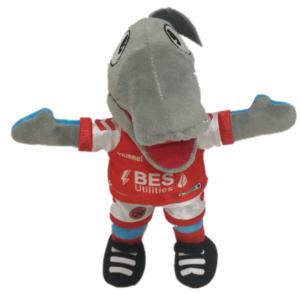 Quality 0.24m 9.45 Inch Football Club Mascots Soccer Team Mascots For Baby Showers Gift wholesale