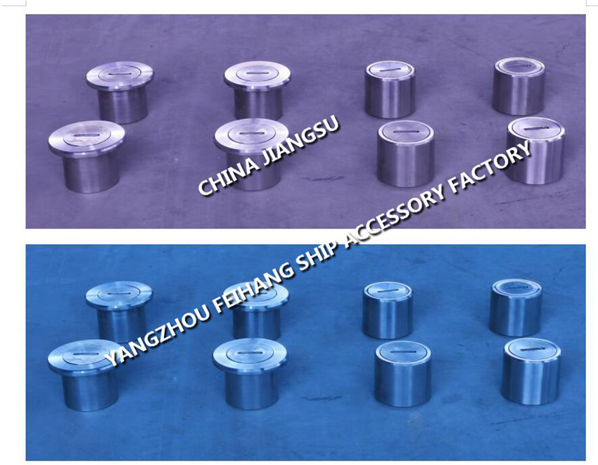 FH-C40 CB / T3778-99 MARINE TESTER CABIN SOUNDING PIPE HEAD, SOUNDING INJECTION HEAD BODY CAST STEEL, PLUG CORE COPPER