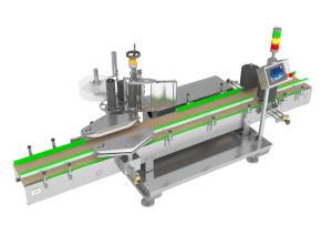 Quality Square And Flat Bottles TN-200LDS Single Side Self Adhesive Labeling Machine foe 5-30L Drum Filling Line wholesale