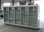 Multideck Glass Door Display Freezer, Supermarket Display Fridge Freezer
