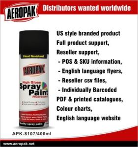 Quality Silicone Resin Silver Aerosol Spray Paints , High Temperature And Waterproof wholesale