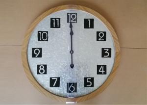 Quality Circular Antique Big Digital Analog Metal Wall Art Clock wholesale