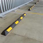 72" Garage Rubber Car Ramps Wheel Stopper