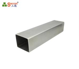 Quality ASTM A312 A554 SS304 Square Welded Tube , 2 X 4 Rectangular Steel Tubing wholesale