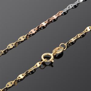 Quality 18K Rose God White Gold Yellow Gold Women Link Chain for Necklace (NG014) wholesale