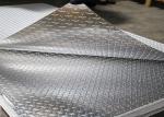 1.5mm - 6.0mm Thickness Aluminum Tread Plate Black Color