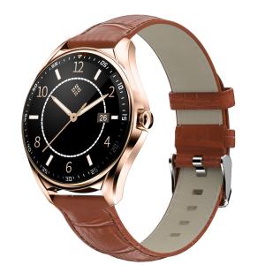 Quality IP67 Waterproof Round Shape Smartwatch Built In Vibration Reminder wholesale
