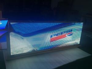 Quality Video Function led car sign / Outdoor Usage 5mm digital taxi advertising wholesale
