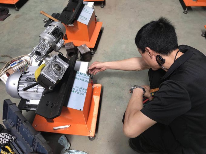 Low Noise Portable Plate Edge Milling Machine Smooth Cutting Simple Operation