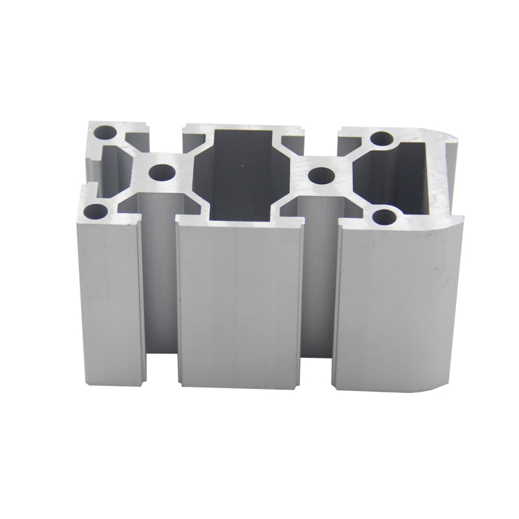 Square 6MM Slot Aluminium Profile For Solar Panel Mounting