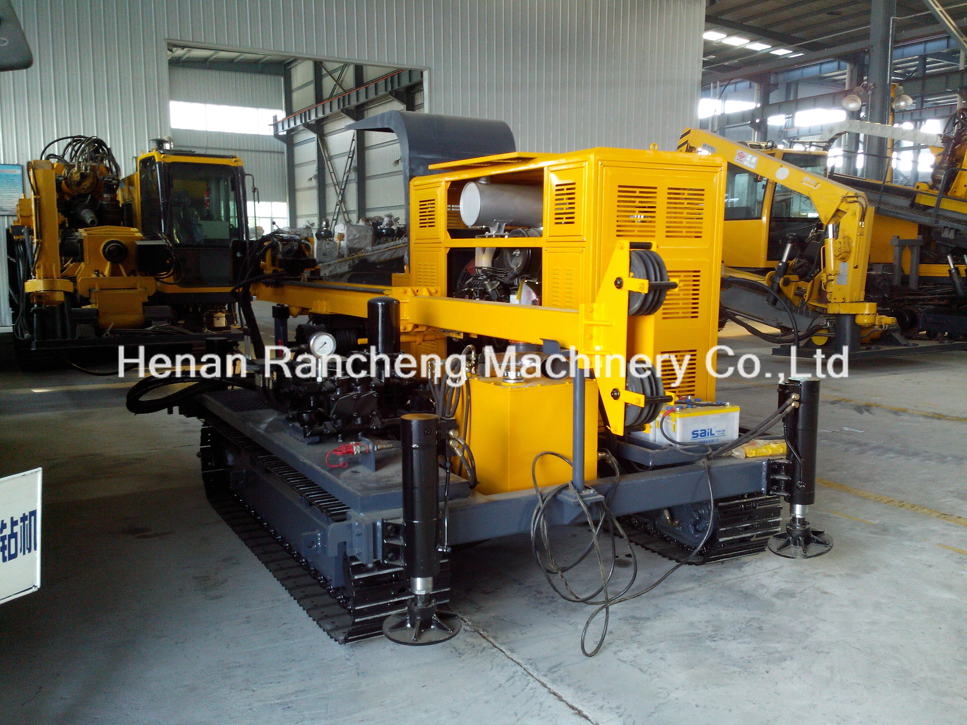 BQ NQ HQ Drilling Dia Core Drilling Machine Underground 100HP Diesel Engine 400m Depth