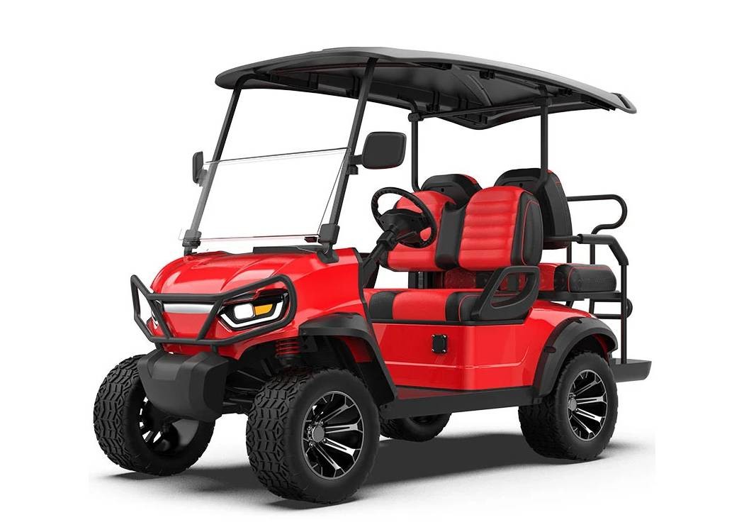 2025 New Luxury Four-Seater Intelligent Electric Golf Cart: Excellent Performance, Comfortable Ride, Leading The New Style