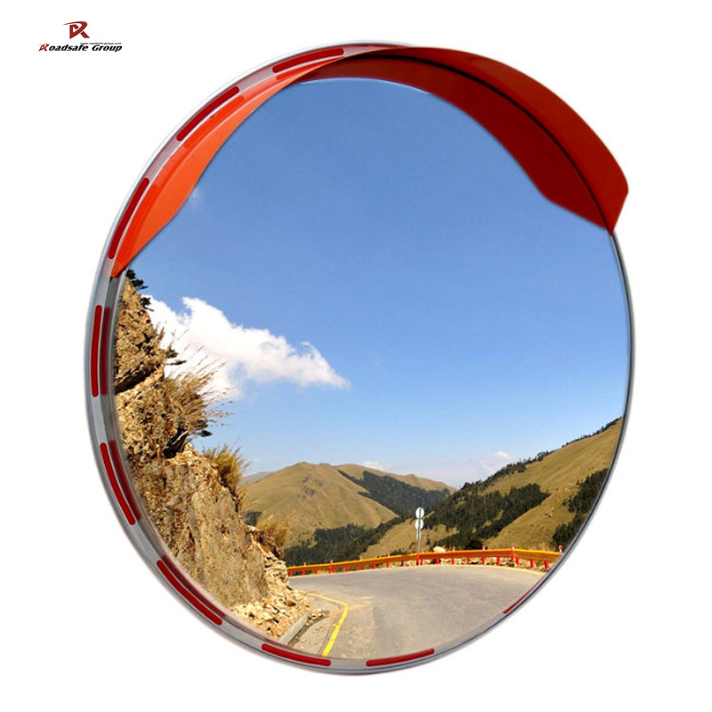 60cm 80cm 100cm Convex Mirror Acrylic PMMA Safety Mirror For Corners
