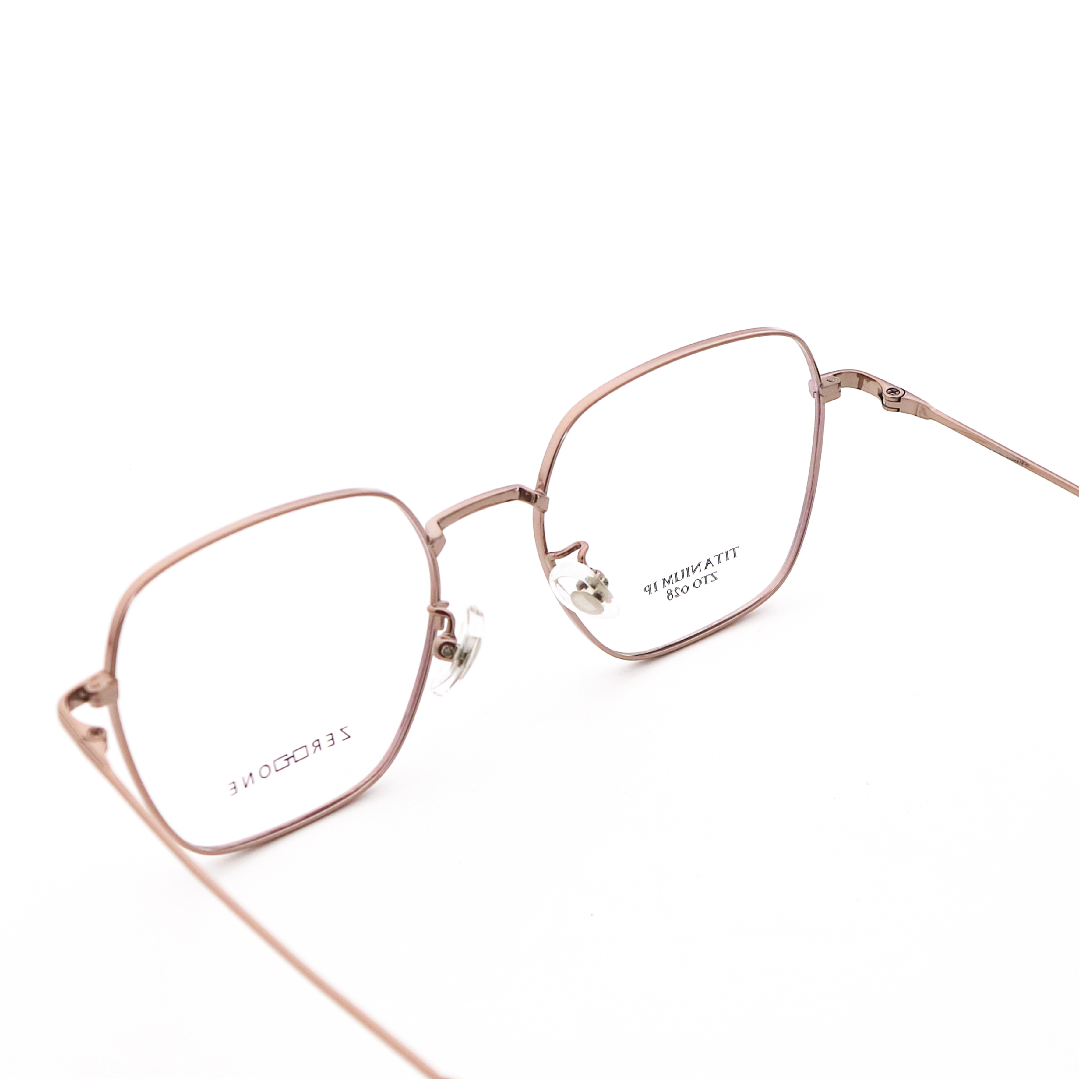 Fad High Elastic Vintage Beta Titanium Glasses Frame ZTO 028