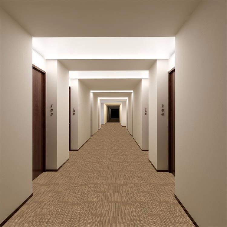 High quality textiles carpet tile with multi level loop pile