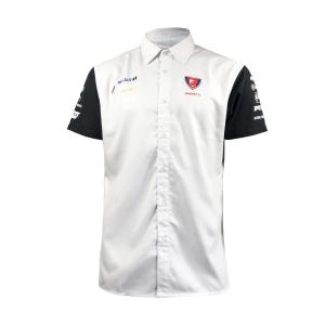 Quality Summer Racing Men's Polo Shirt with Contrast Panel Side Panels and Sportswear Design wholesale