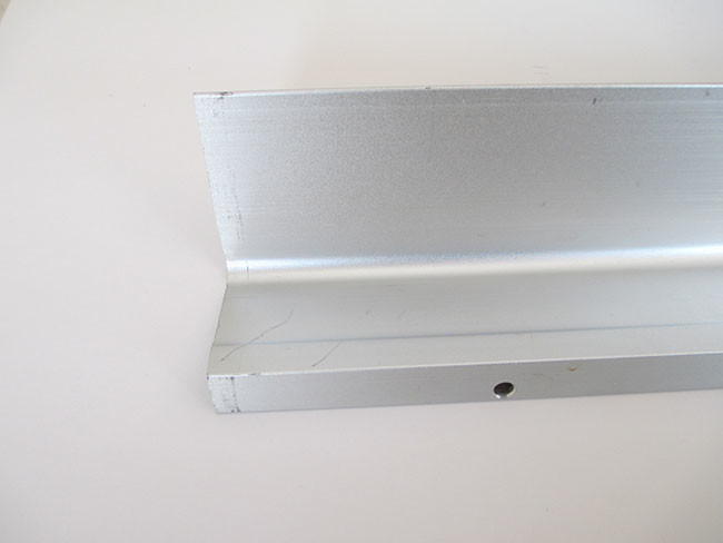 Silver Anodized CNC Profile Aluminium Custom Design For Television Frame