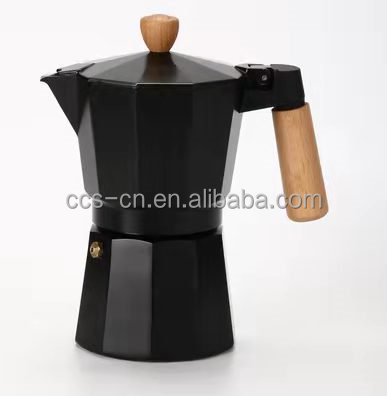 Stainless Steel Italian Espresso Stovetop Coffee Maker Moka Pot