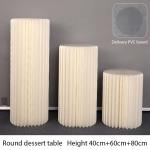 Folding Dessert Table Baby Engagement Wedding Origami Dessert Tai Chung Style