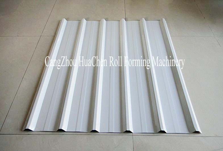 70mm Shaft Diameter Double Layer Glazed Tile Roll Forming Machine With 11 Row Roller