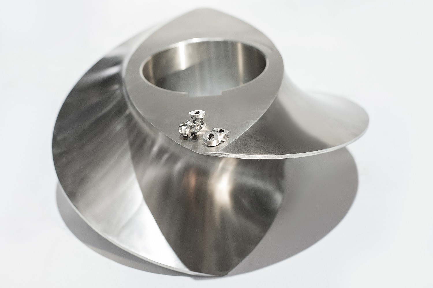 German First-Class Brand Model 380 Corrosion Resistant Screw Elements Extruder Parts For Petrochemical Industry