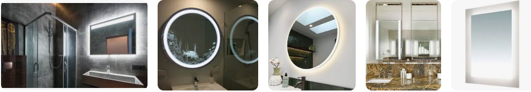 Vanity Lighted Wall Mounted Mirrors For Bathrooms Decoration,LED Mirror