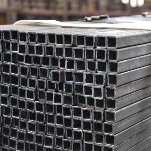 Quality Black Painting Treatment Square Metal Tube 5.8m-12m Length Chemical Resistant wholesale
