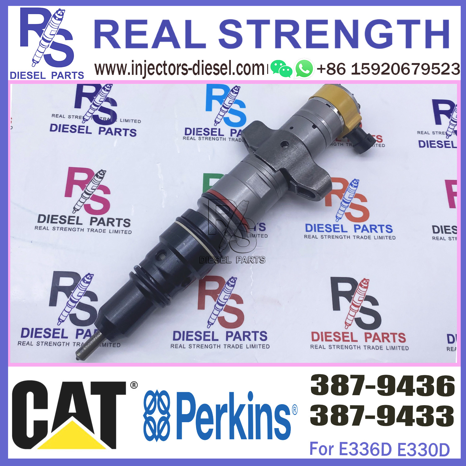 injection nozzle injector fuel engine diesel pump injector sprayer 387-9433 387-9436 for CAT C9