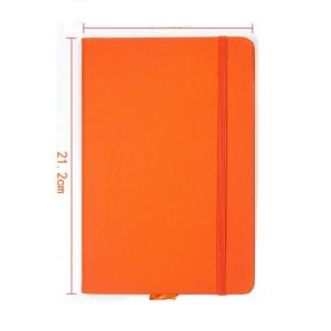 Quality Leather Cover Soft Business Office Hardcover Student Gift Notebook with UV Color Printing wholesale