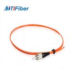 Orange Color Jacketed Single Mode Pigtail 0.9mm OFNP PVC LSZH OFNR OFNP Cable