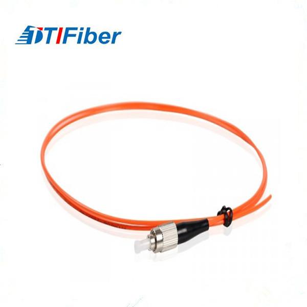 Orange Color Jacketed Single Mode Pigtail 0.9mm OFNP PVC LSZH OFNR OFNP Cable
