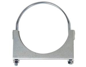Quality Saddle Exhaust 4 U Bolt Clamp Zinc Plated Flat Band wholesale