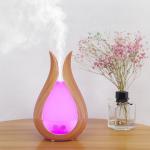 HOMEFISH 200ml Wood Grain Humidifier Aromatherapy Aroma Essential Oil Diffuser