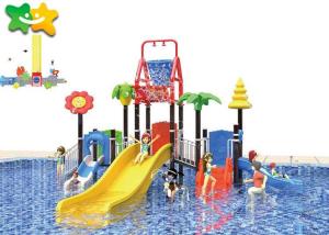 Quality Fun Colorful Children'S Outdoor Water Slides Eco Friendly For Community wholesale