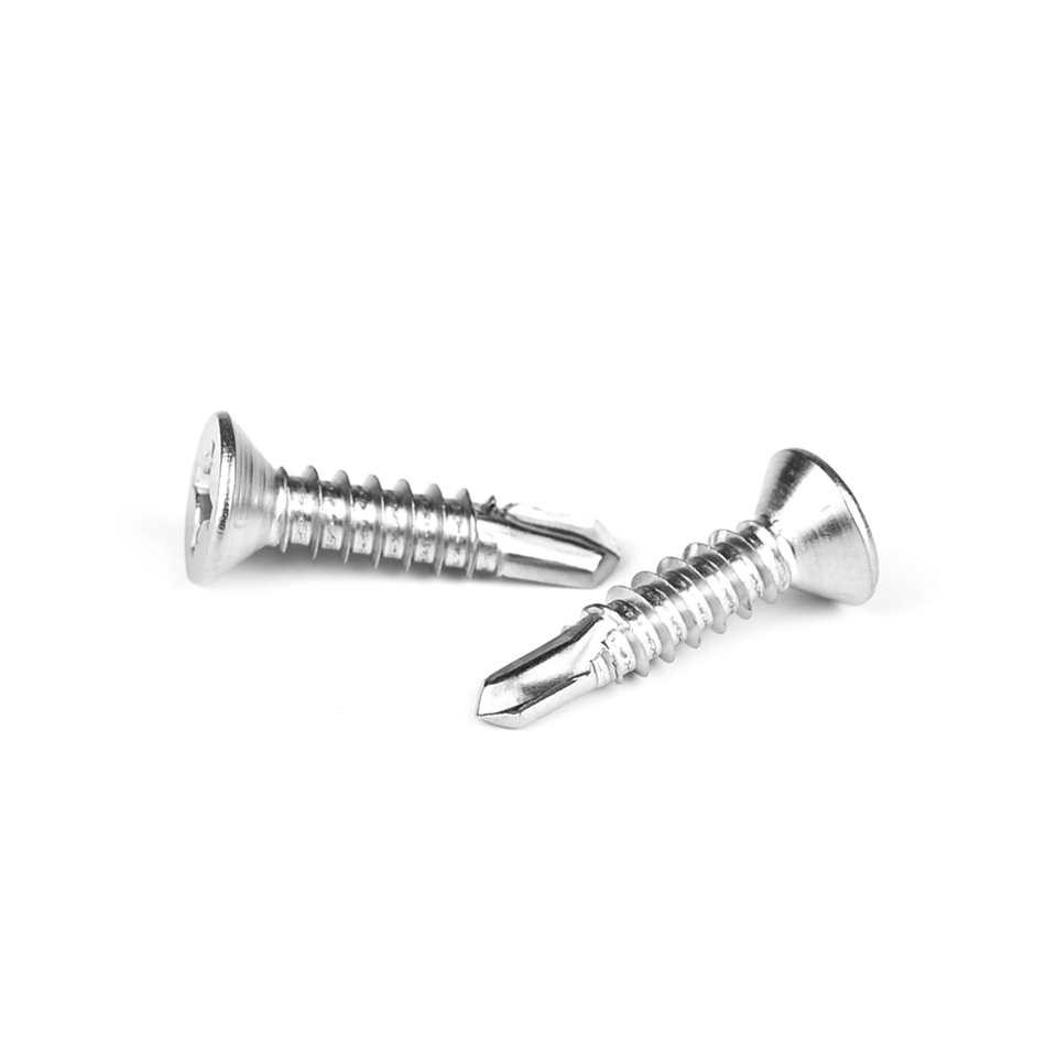 Stainless Steel Phillips Flat Head Self Drilling Screws Parafuso Auto Brocante Customized