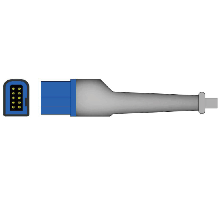 Lohmerier IBP adapter cable to B.Braun transducer