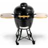 Buy cheap 22inch Iron ceramic grill, ceramic BBQ, ceramic kamado, ceramic egg grill, from wholesalers