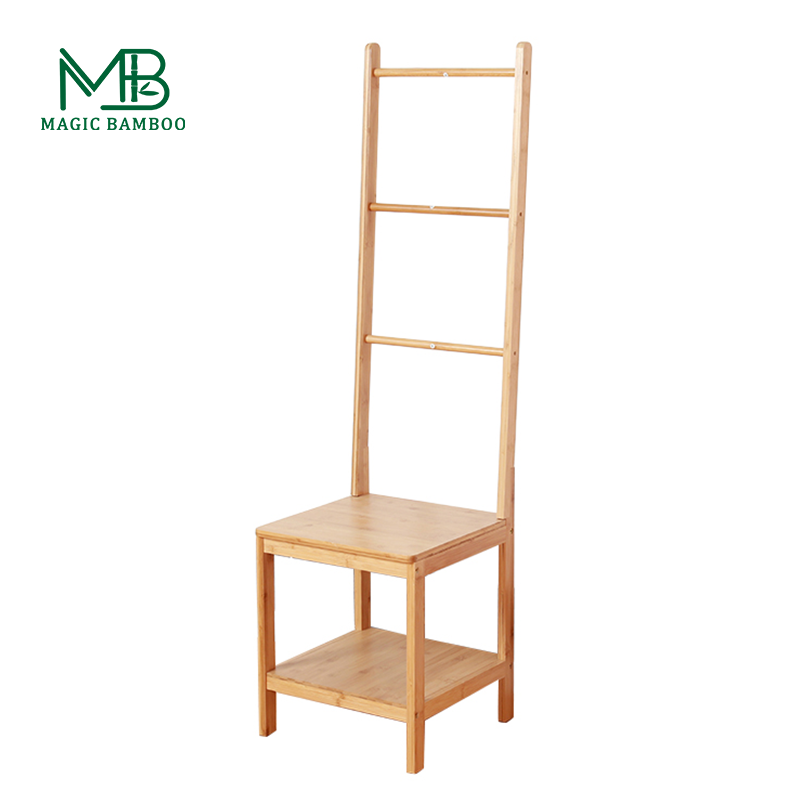 Beach Garden Sustainable Bamboo Outdoor Chairs With Backrest