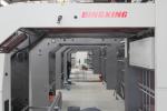 Automatic Flip Flop Paper Stacker Machine For Flute Paper Laminating