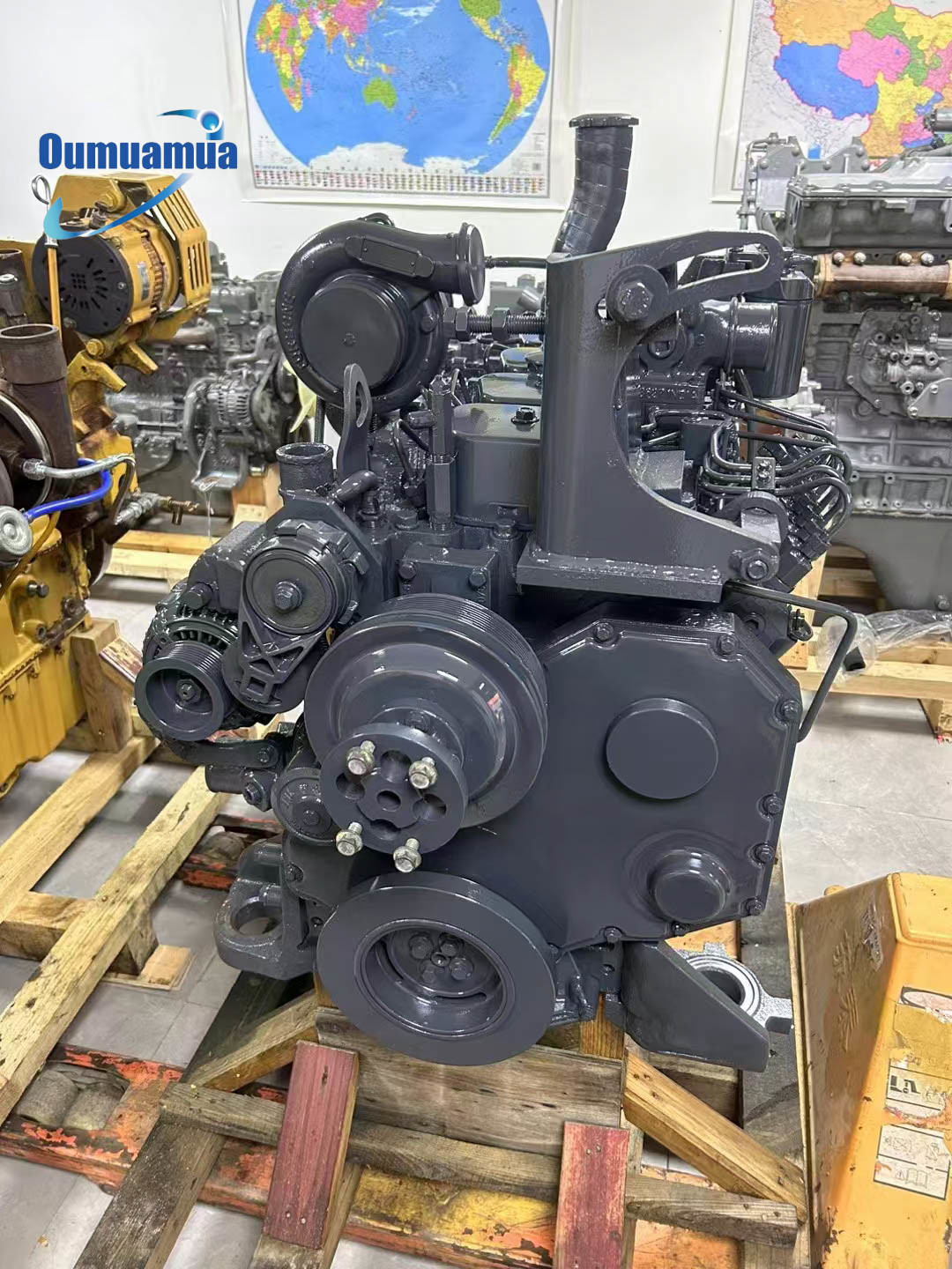 Replacement Gas Petrol Engine Komatsu 200-7 6D102 Assembly OEM