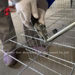 Hot Galvanized Q235 Steel Chicken Battery Cage For Nigeria Ghana Cameroon